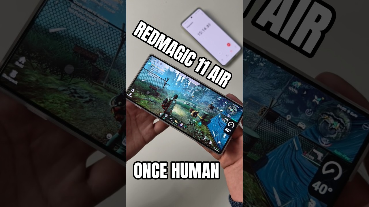 Red Magic 11 Air | Once Human MAX Settings 🔥 Thermals Test