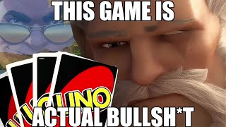 reinhardt and mauga play uno