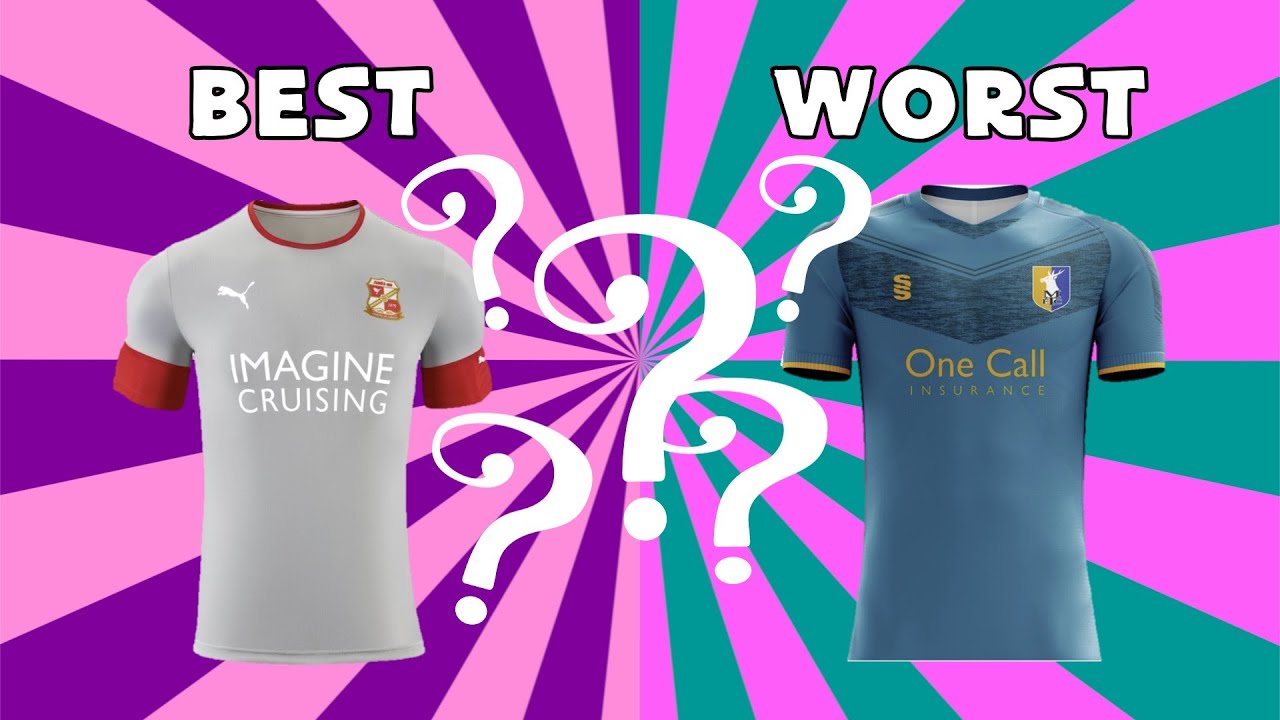 2019-20 LEAGUE 2 AWAY SHIRTS RANKED