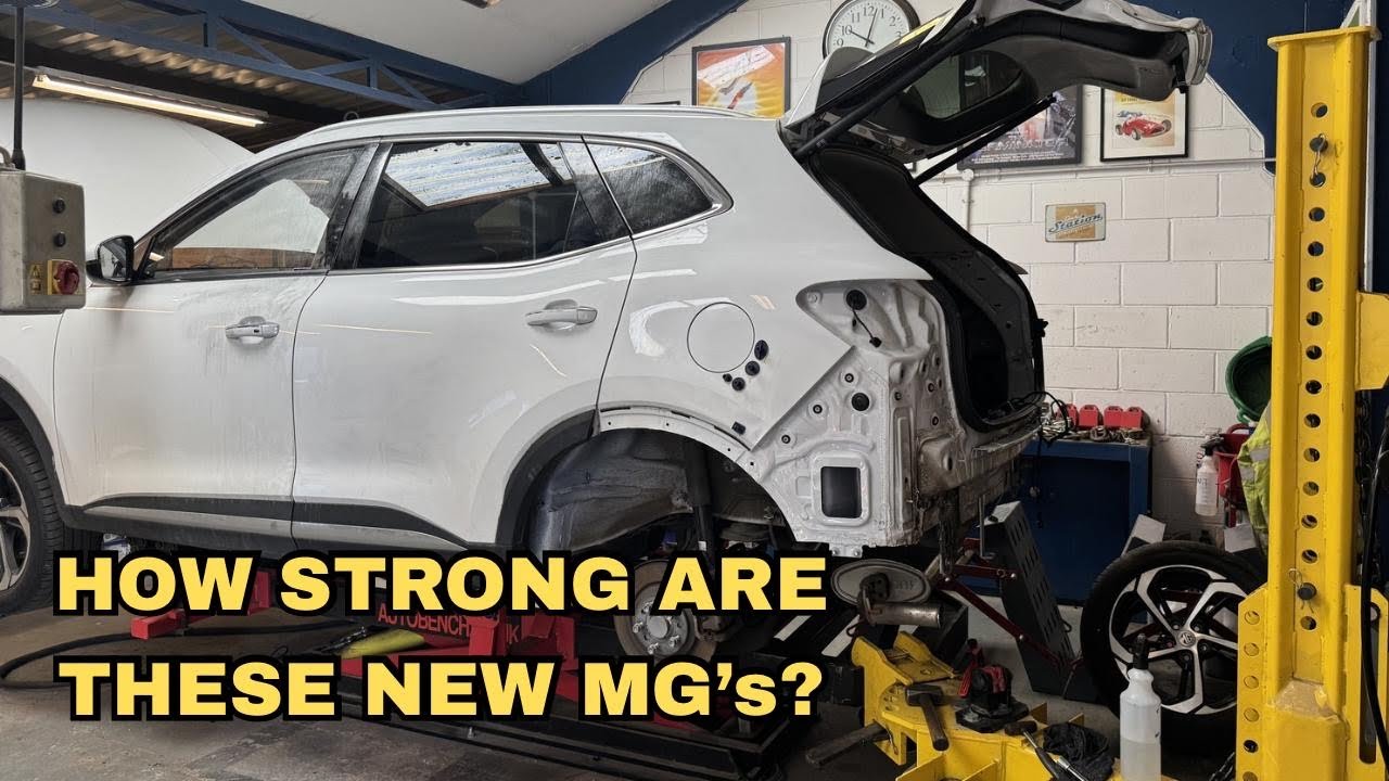 REPAIRING A 2024 MG HS THAT HAS BEEN CRASHED SEVERAL TIMES!