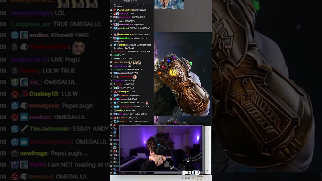 Destiny's Thoughts on Twitch Streamers getting Cancelled 