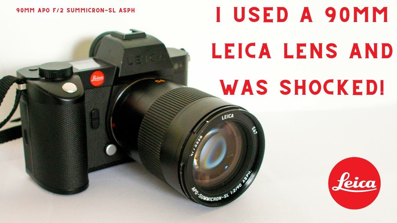 I USED A 90MM LEICA LENS AND WAS SHOCKED! | Leica 90mm f/2 APO