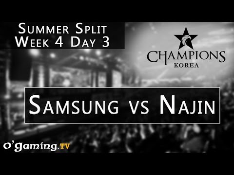 Samsung Galaxy vs Najin e-mFire - LCK Summer Split - Week 4 - Day 3 - SSG vs Najin [FR]