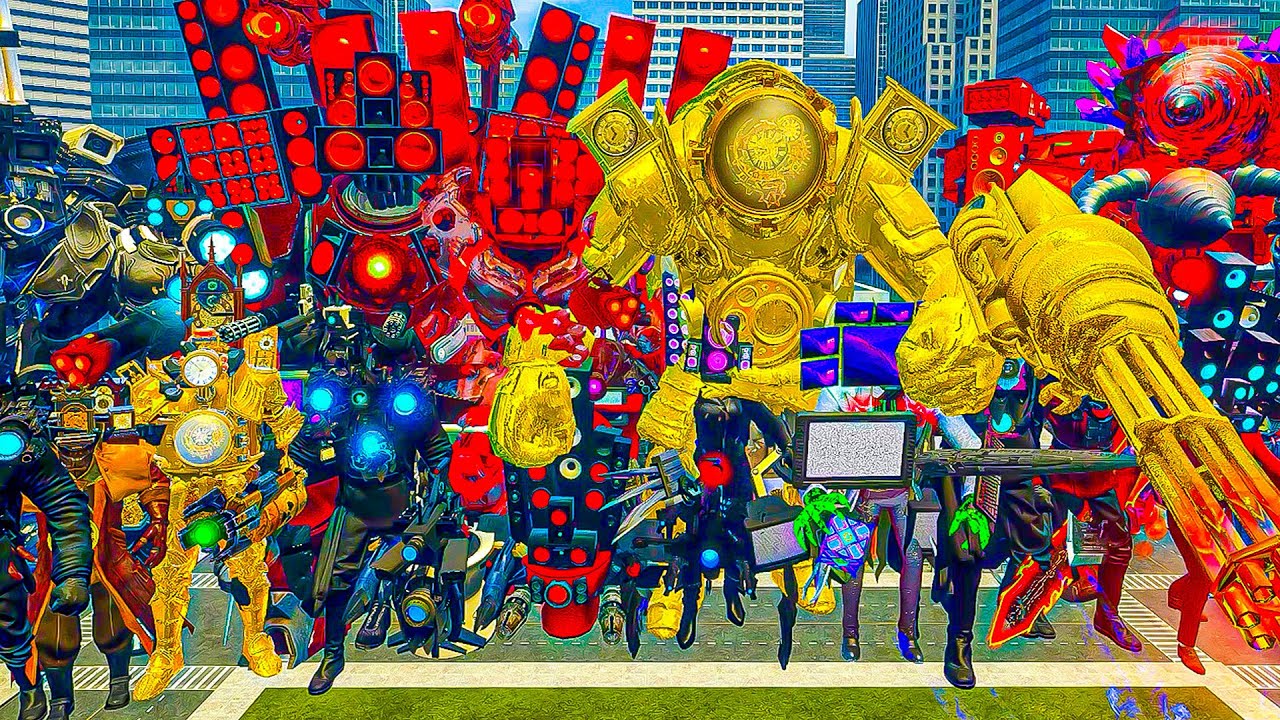 ALL TV MAN TITAN VS 1-79 SKIBIDI TOILET BOSSES, UPGRADED ASTRO GMAN 5.0 VS SPEAKERMAN & CAMERAMAN