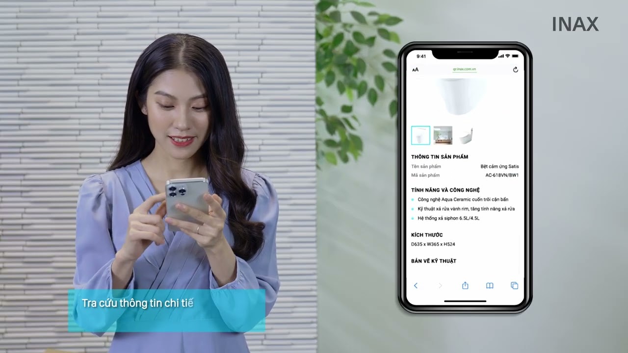 Thiết bị vệ sinh cao cấp chính hãng giá rẻ 2022 Bảo hành bằng QR code - INAX