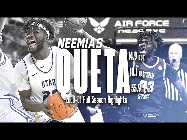 Neemias Queta - Men's Basketball - Utah State University Athletics