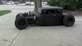 1929 Ford Coupe Hot Rod ~ Running Day 1