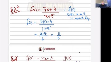 Olevels (4024) / IGCSE (0580) : Functions and Inverse Functions Lecture # 1 by Sir Adil Maniya