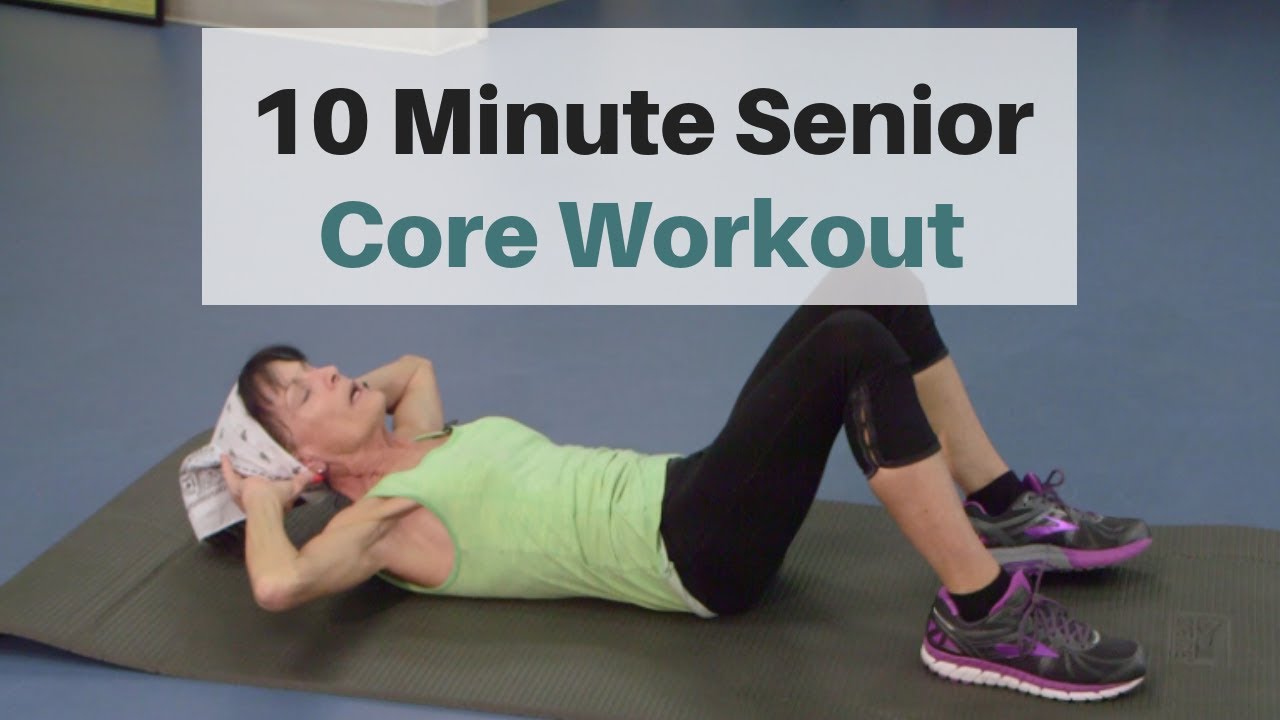 10 Minute Core Workout For Seniors. Blast Away Belly Fat! 