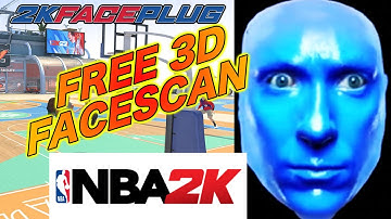 *FREE* BLUE MAN 3D FACE SCAN *ALL 2K VERSIONS*