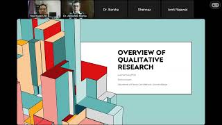 India Webinar 1 - Qualitative Research Methods   Time to Think Beyond Numbers