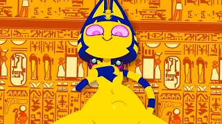 Zone Ankha | Yellow Egyptian Cat, almost full video uncensored (original)