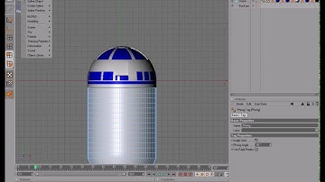 Cinema 4D R2D2 Tutorial Part 4