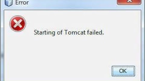 "Tomcat Failed To Start"  in NETBEANS IDE - Solved