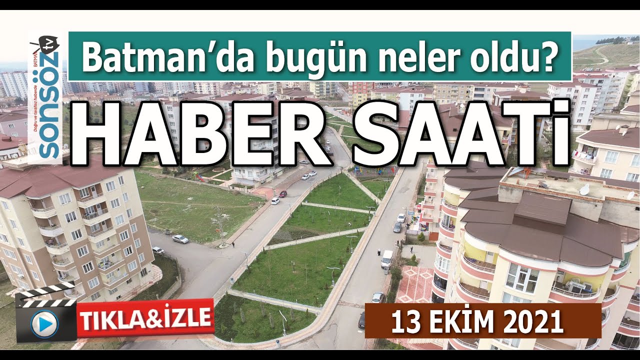 Haber Saati - Batman Haber Saati