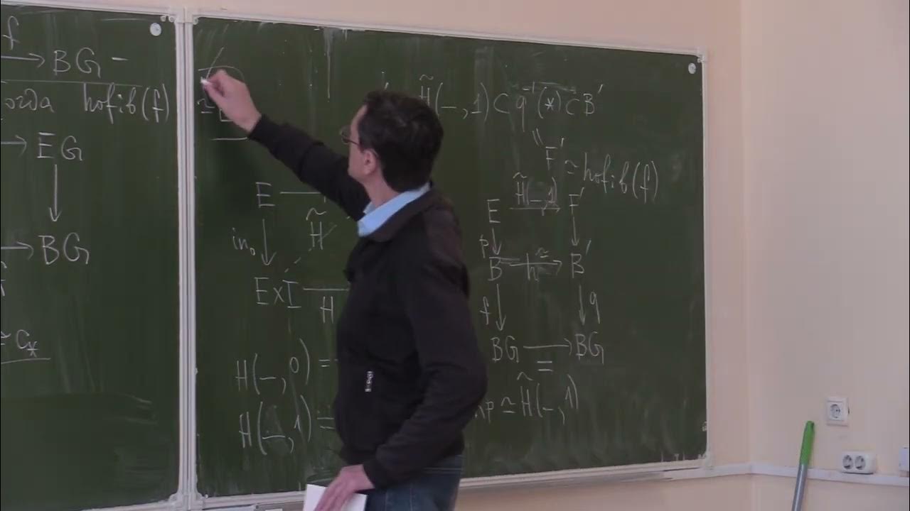 Алгебраическая топология, Ершов А. В., лекция 22, 16.04.2024 - YouTube