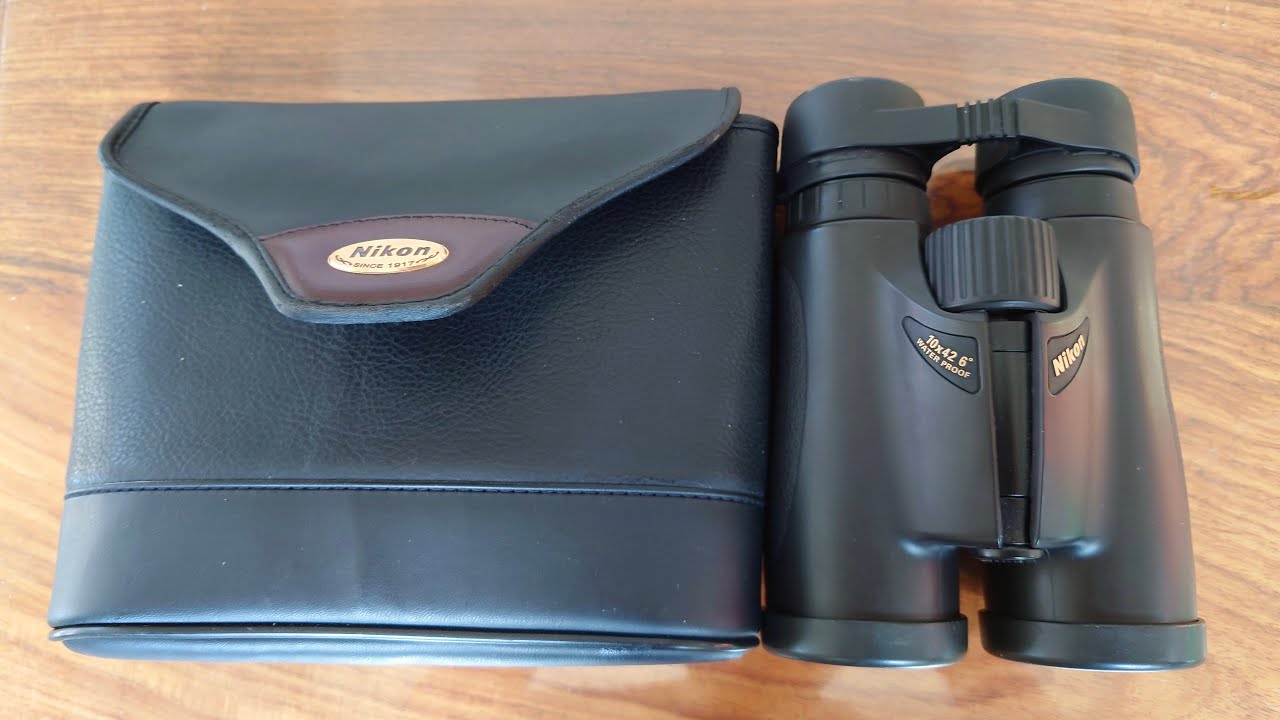 ống nhòm Nikon HG DCF (L) 10x42 cùng phân khúc Nikon EDG, góc 6.0 độ đủ dùng tốt