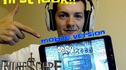 First look at runescape old school MOBILE beta