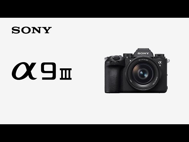 Sony Alpha a7 III Mirrorless 4K Video Camera (Body Only) Black