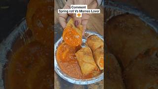 Free ke Spring Roll ?? shorts viral momos springroll foodie streetfood streetfoodlover food