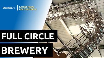 Inside Full Circle Brew Co in Newcastle