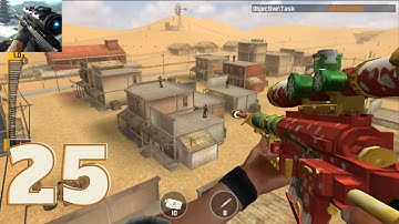 Sniper Honor 3D Shooting Game - Gameplay Walkthrough Part 25 - Chapter 8  (Android, iOS)