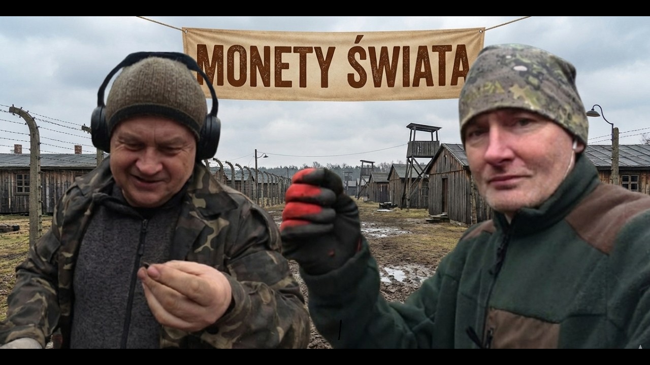 MIX MONET Z CAŁEGO ŚWIATA - Kolejne poszukiwania przy dawnym obozie jenieckim #metaldetecting