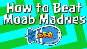 Bloons TD 5 - MOAB Madness! - How to beat this Special Mission Easily!