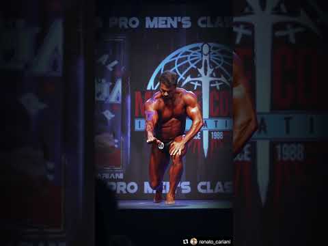 RENATO CARIANI NO MR. OLYMPIA BRASIL - APRESENTAÇÃO INDIVIDUAL #renatocariani #shorts