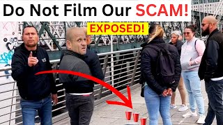 LONDON SCAMS On Camera - Their SECRETS