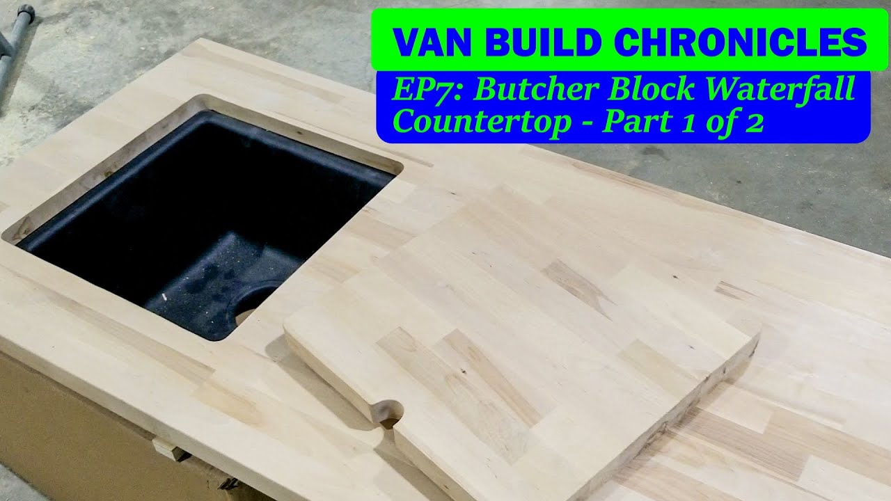 Installing Butcher Block on a Kitchen Island - Sew Woodsy