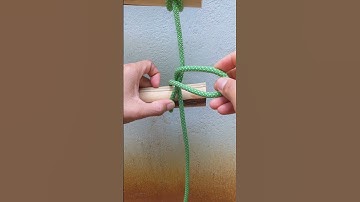 Strong Ladder Knot/ Constrictor Hitch Knot/knot#224