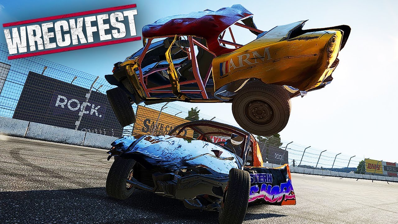 ESTO SI ES DESTRUIR COCHES!!! WRECKFEST MODS - YouTube