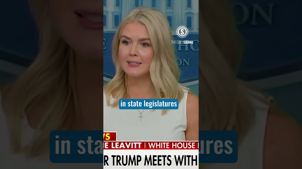 President Trump Will Work With Congress To Eliminate Mail In Voting Says Secretary Karoline Leavitt