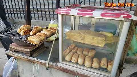 CHUỐI NẾP NƯỚNG CỐT DỪA | Thiện Sài Gòn