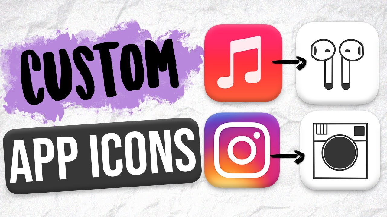 How To Customise App Icons On IPhone iOS 15 YouTube How To Customise App Icons On IPhone iOS 15 YouTube