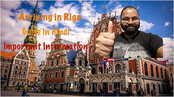Arriving in Riga guide | Hindi | Important details | #riga #arriveinriga #latvija  #latvia