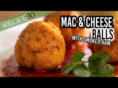 Fried Mac and Cheese Balls - Crunch in every bite!