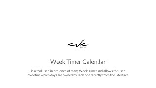 EVE plugin module: Week Timer Calendar screenshot 1