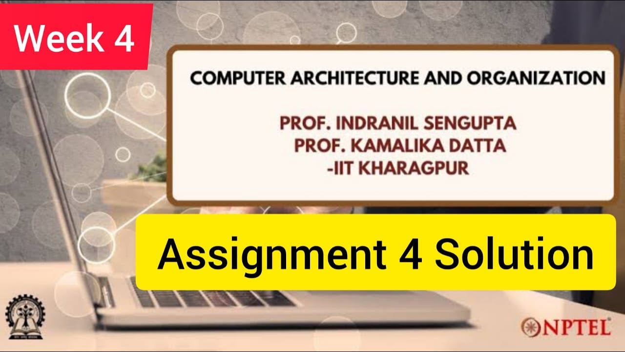 assignment on computer architecture