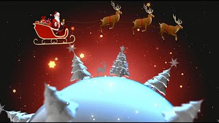 1 Hour Christmas Lullaby - Santa flying by White Noise 156 views 1 year ago 1 hour