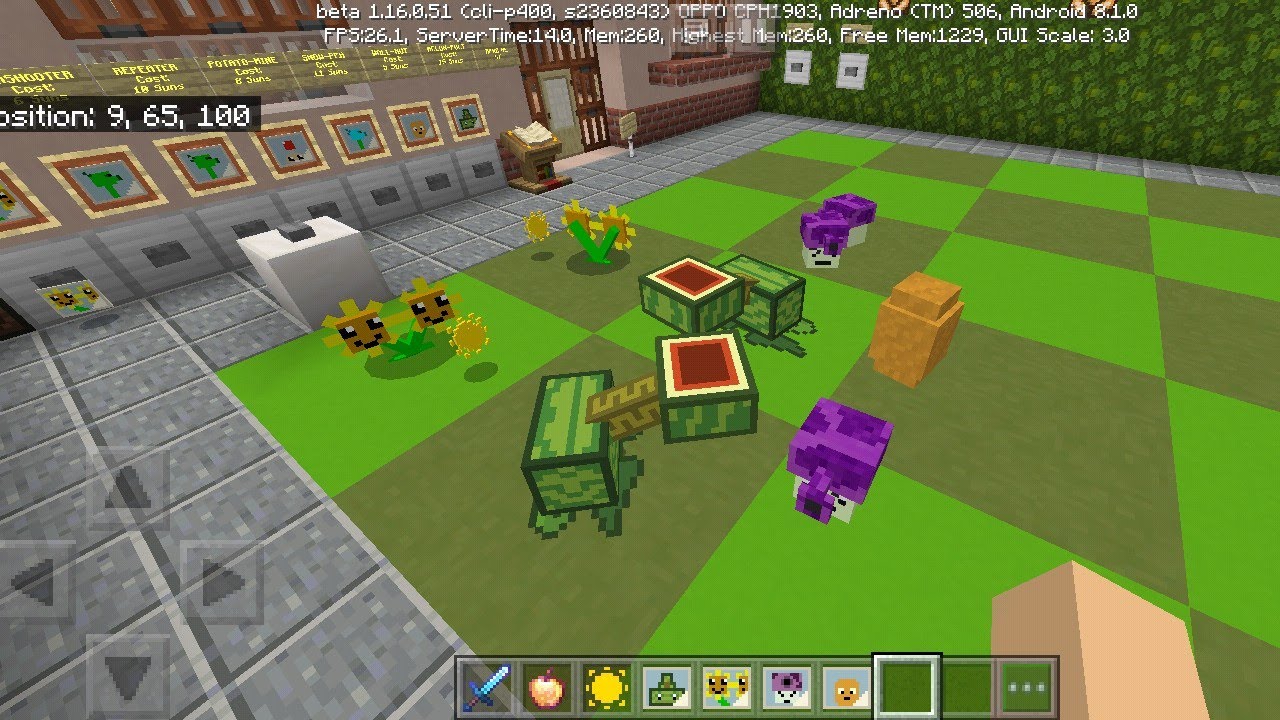 PvZ Plants Zombie mod MCPE for Android - Free App Download