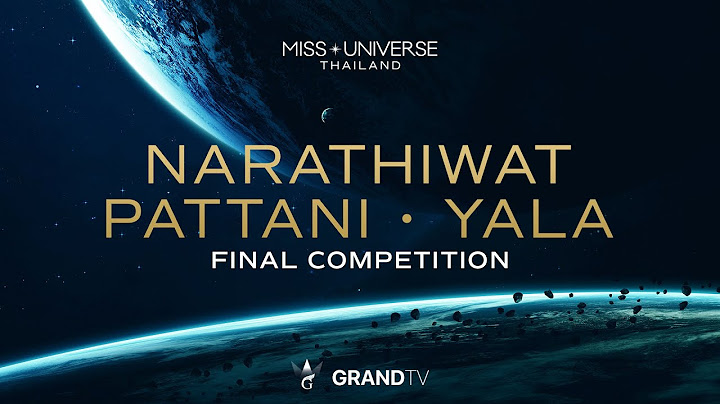 MISS UNIVERSE NARATHIWAT / PATTANI / YALA 2025 | FINAL COMPETITION