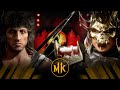 Mortal Kombat 11 - Rambo Vs Shao Kahn (Very Hard)