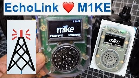 Echolink Added - M1KE , iP Transceiver 