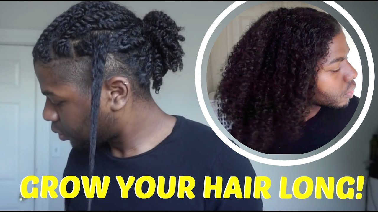 How To Grow Long Healthy Natural Hair Men S Natural Hair Care Youtube