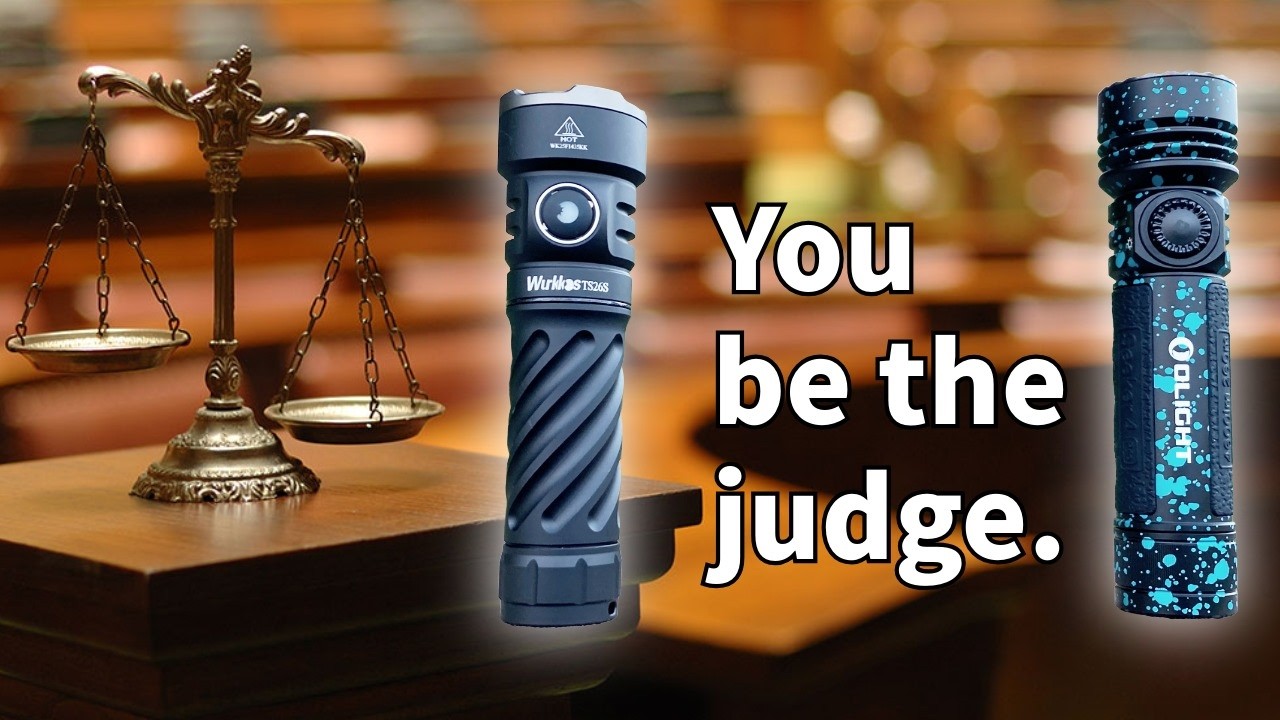 Сравнение Wurkkos TS26S и Olight Seeker 4 Pro