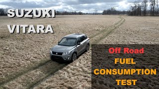 Suzuki Vitara - Fuel Consumption in Off-Road - Detailed Measurements