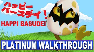 Happi Basudei Platinum Walkthrough | Trophy & Achievement Guide - Easy 10 Minute Platinum