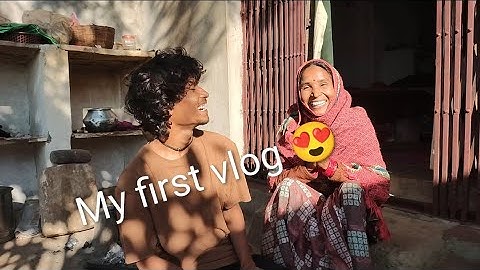 My first vlog video 😍